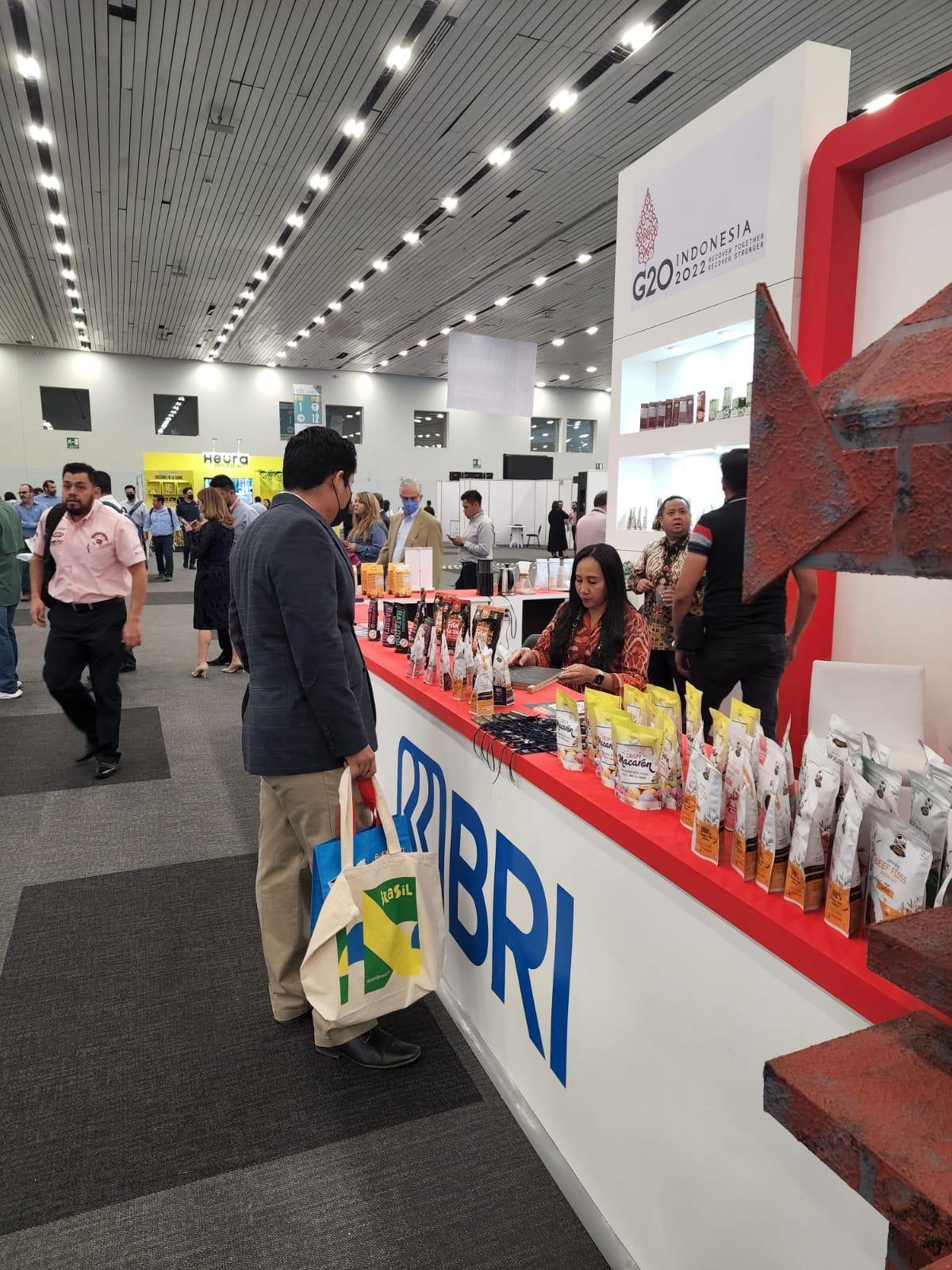 BRI Dorong UMKM Go Global melalui Expo ANTAD & Alimentaria