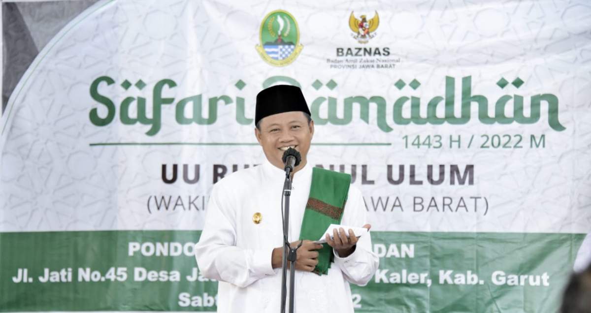 Wagub Jabar Salat Idulfitri di Kabupaten Kuningan