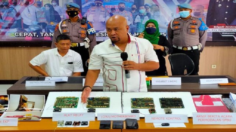 Praktik Kecurangan SPBU Kurangi Takaran di Serang Terbongkar