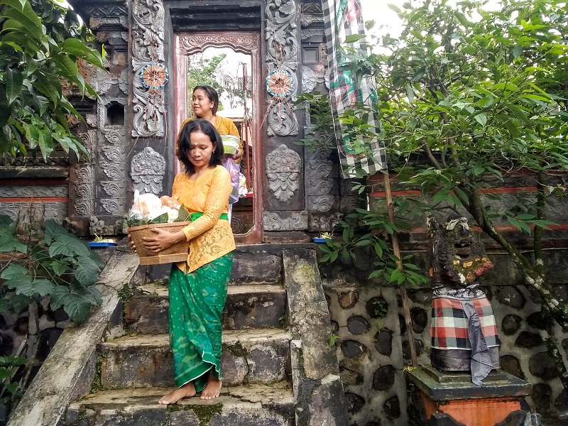 Perayaan Kuningan Ditutup Tumpengan
