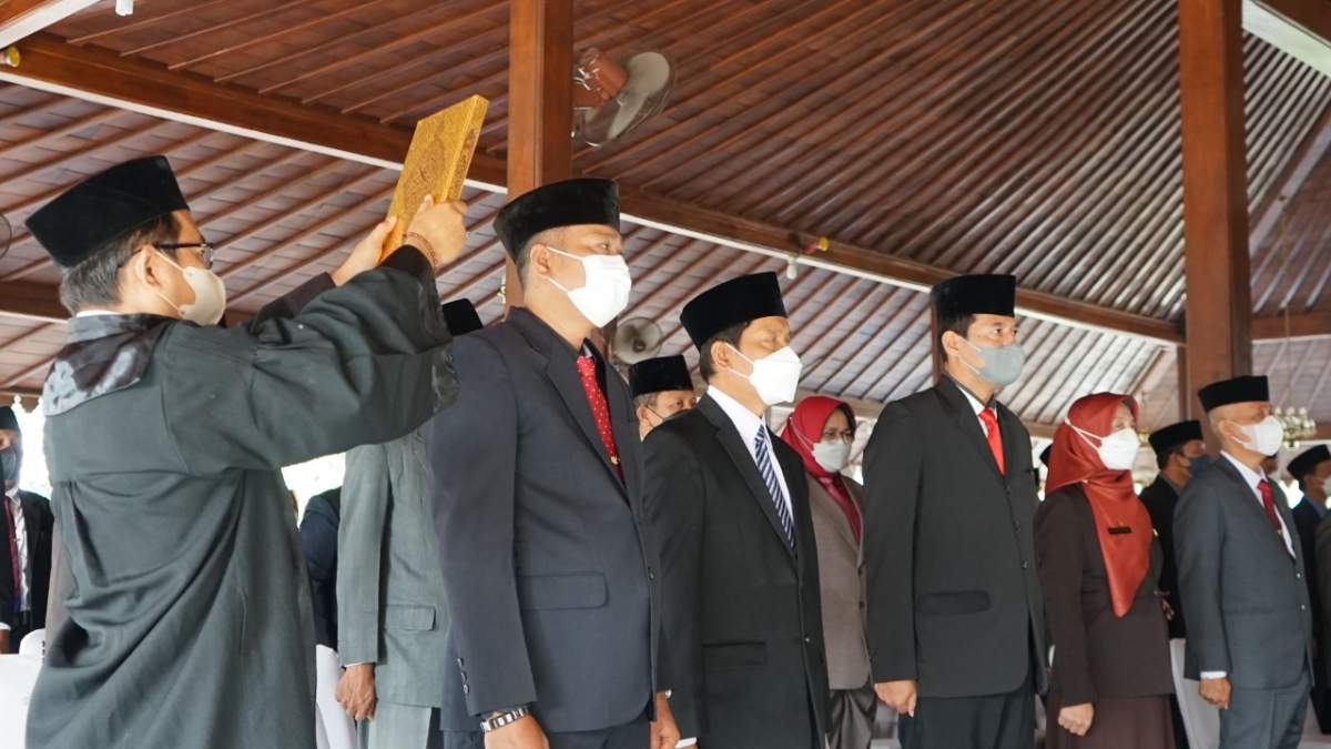 Lima Jabatan Pimpinan Tinggi Pratama di OPD Pemkab Banyumas Terisi