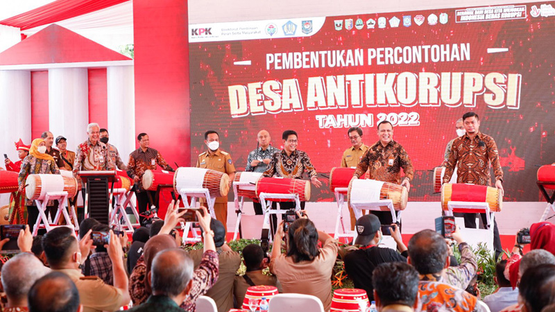 7.809 Desa Jateng Jadi Percontohan Antikorupsi Nasional