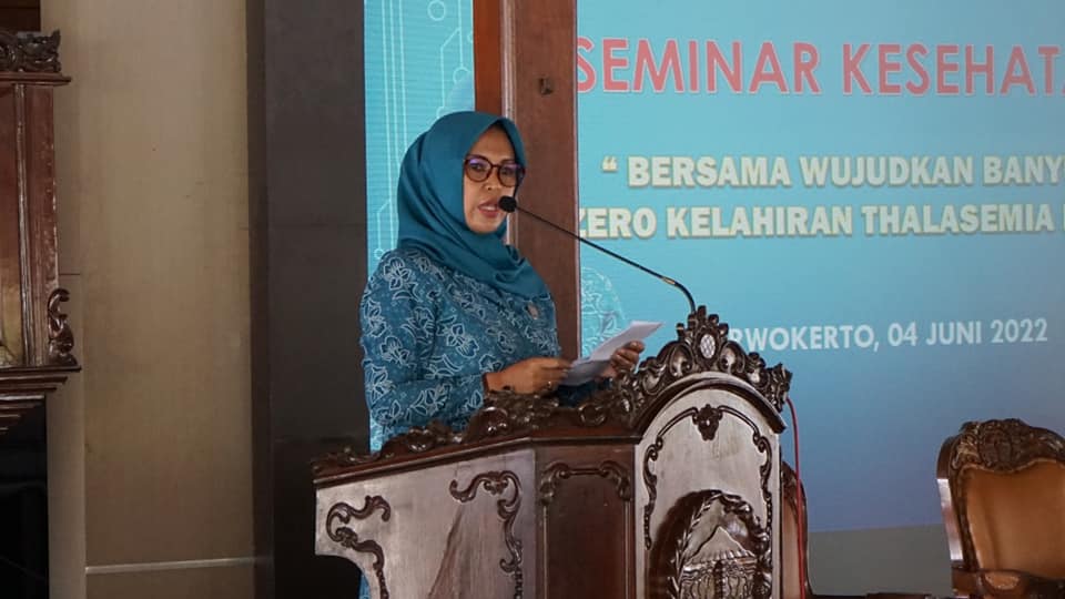 Erna Husein Berharap Zero Kelahiran Thalasemia Mayor di Kabupaten Banyumas