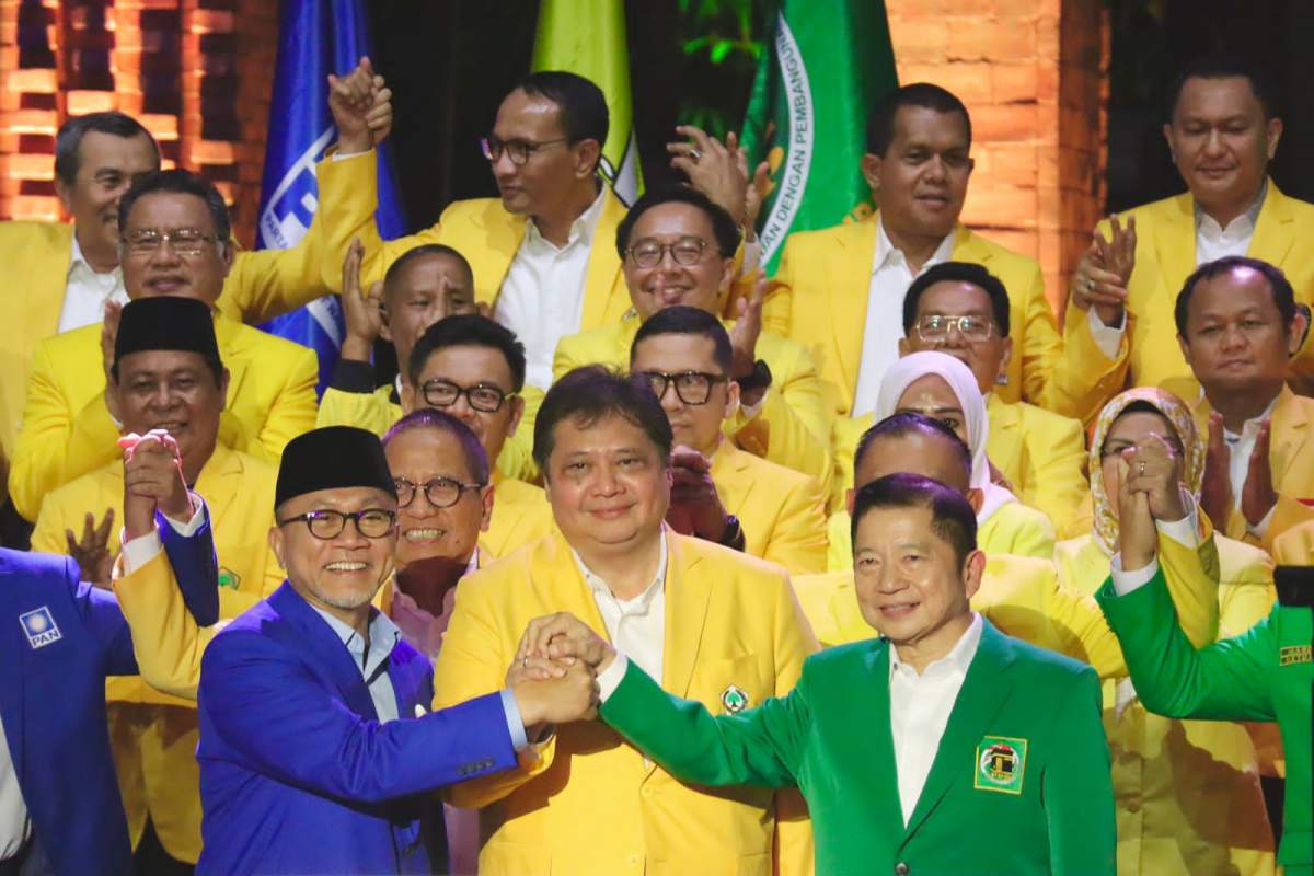 Golkar Sambut Sahabat PAN dan PPP, KIB Tandatangi Kerja Sama