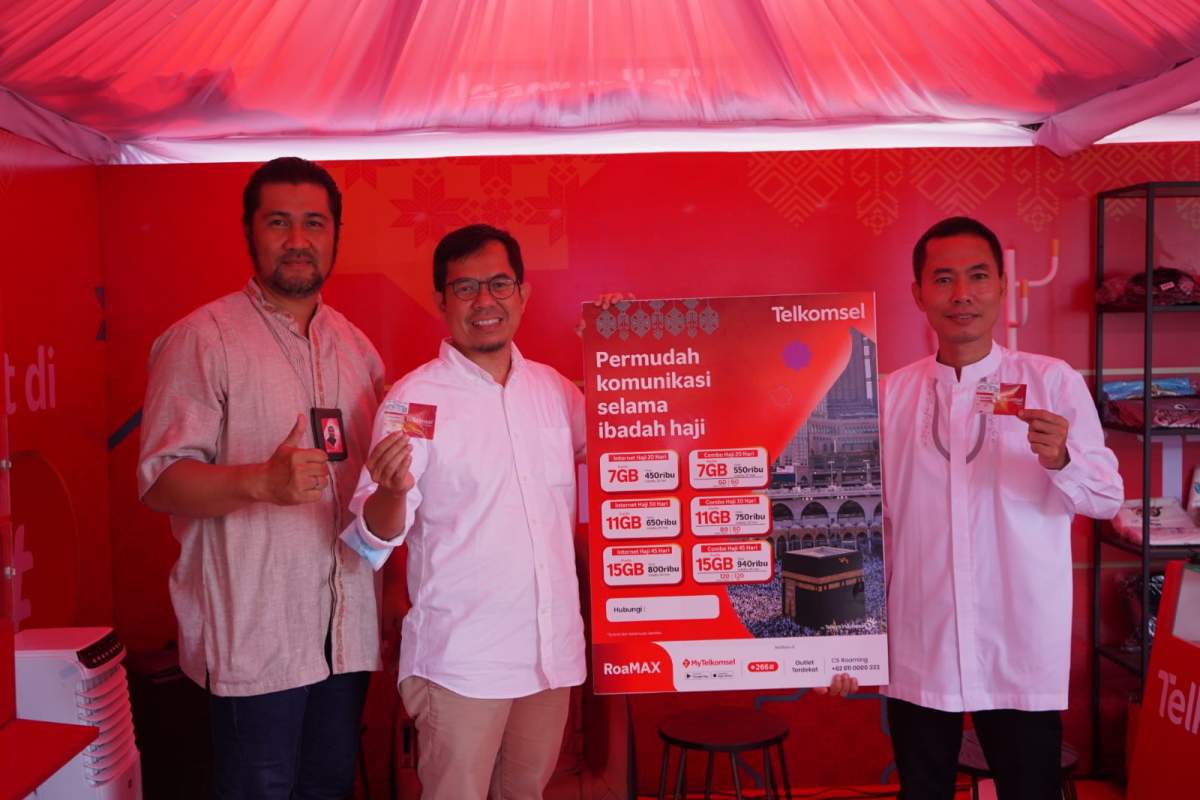 Permudah Komunikasi Jamaah Haji Telkomsel Hadirkan Posko di Embarkasi Donohudan Boyolali