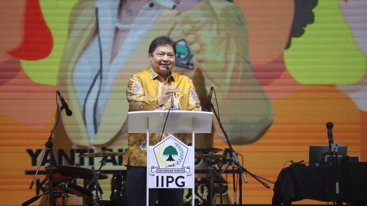 Airlangga: KIB Punya Kader Sendiri, Tak Mungkin Usung Kader Partai Luar