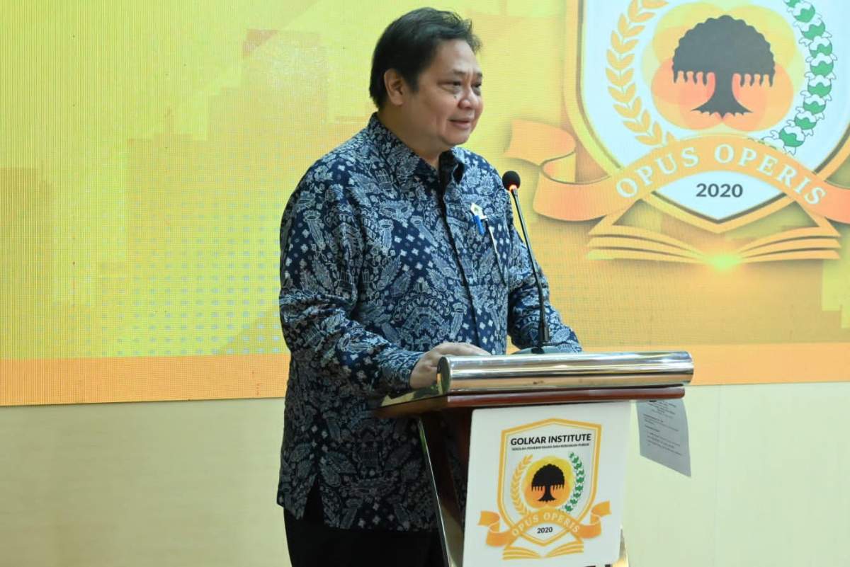 Luncurkan Aplikasi, Airlangga Sebut Golkar Institute Training App (GITA) untuk Hindarkan Politik Pecah Belah