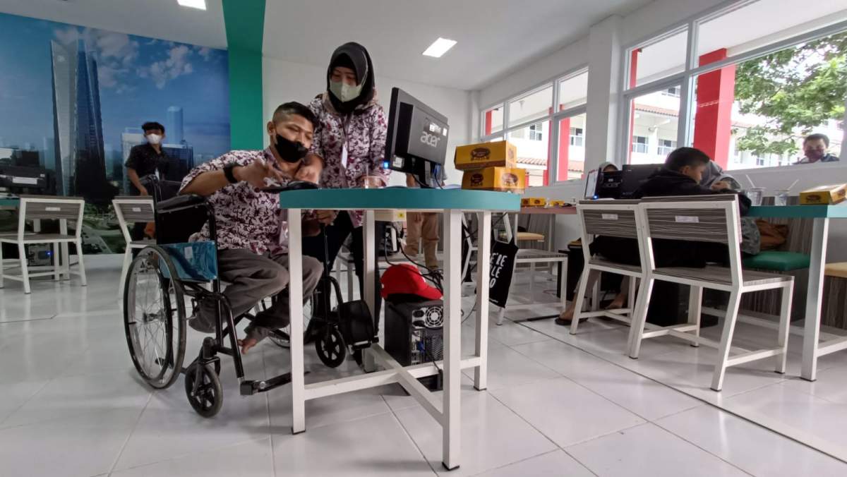 20 Penyandang Disabilitas Mendapat Pelatihan Ketrampilan Bidang TIK