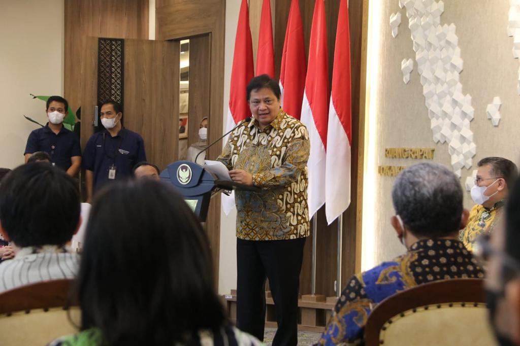 Raih Opini WTP ke-14, Menko Airlangga Minta Good Governance dan Continuous Improvement di Lingkungan Kemenko P