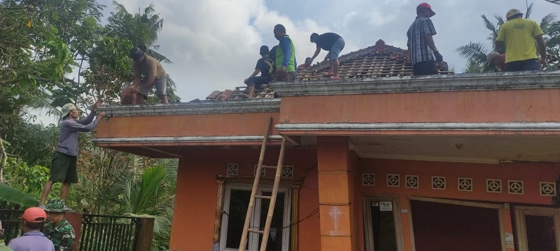 Sembilan Rumah Terancam Pergerakan Tanah