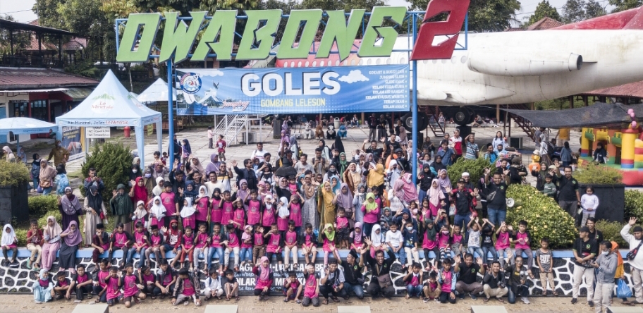 Rumah Kita Peduli Yatim Piatu Plesir ke Owabong