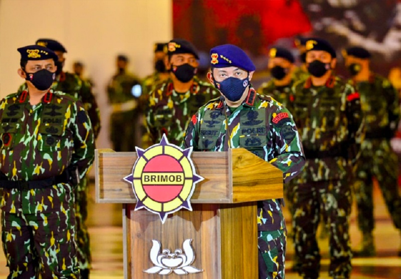 Brimob Bentuk Satuan Baru di Tiga Wilayah