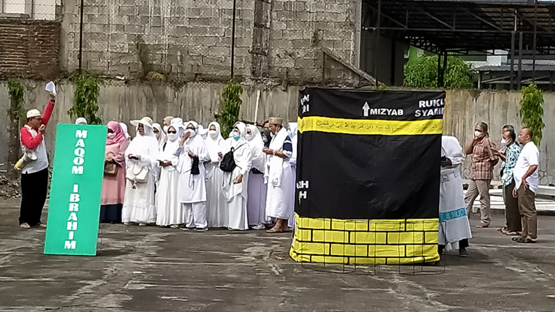 Pelepasan Calhaj di Area Menara Teratai