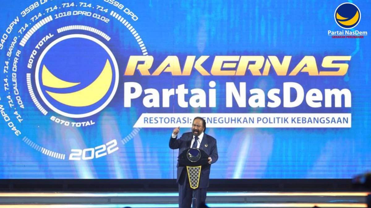 Surya Paloh Tegas: Tak Mau Mengekor Hasil Survei, Beber Kriteria Capres Hasil Rakernas Nasdem