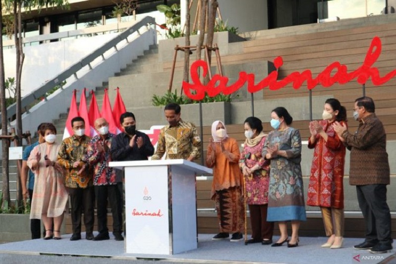 Presiden Resmikan Wajah Baru Sarinah