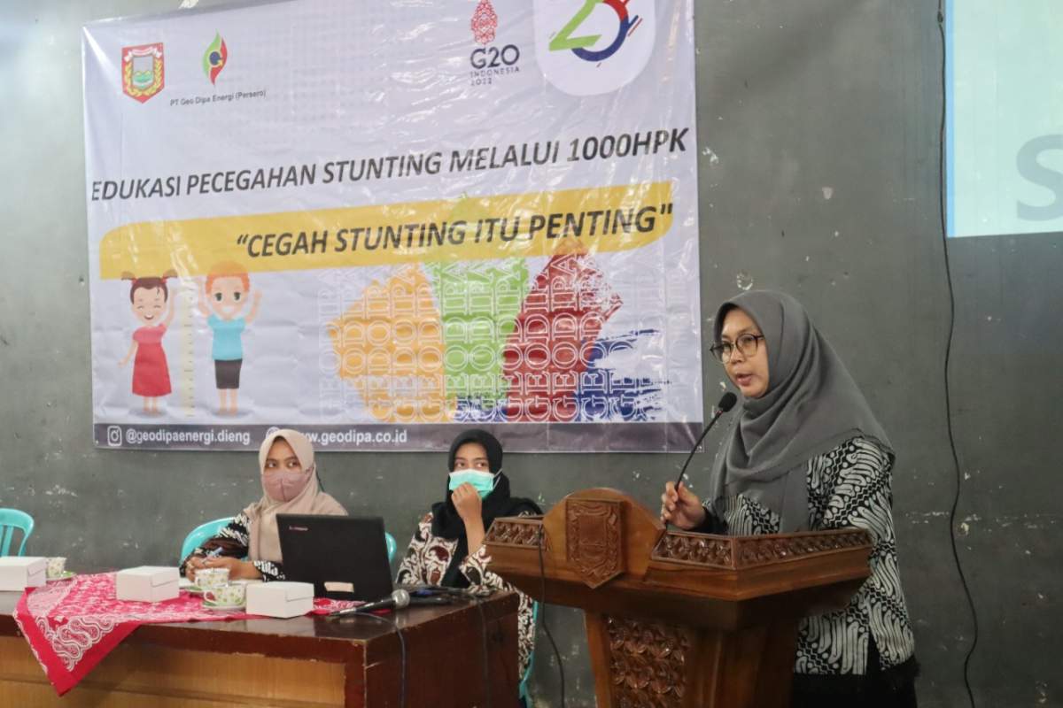 Geo Dipa Launching Program Penanganan Stunting di Banjarnegara dan Wonosobo