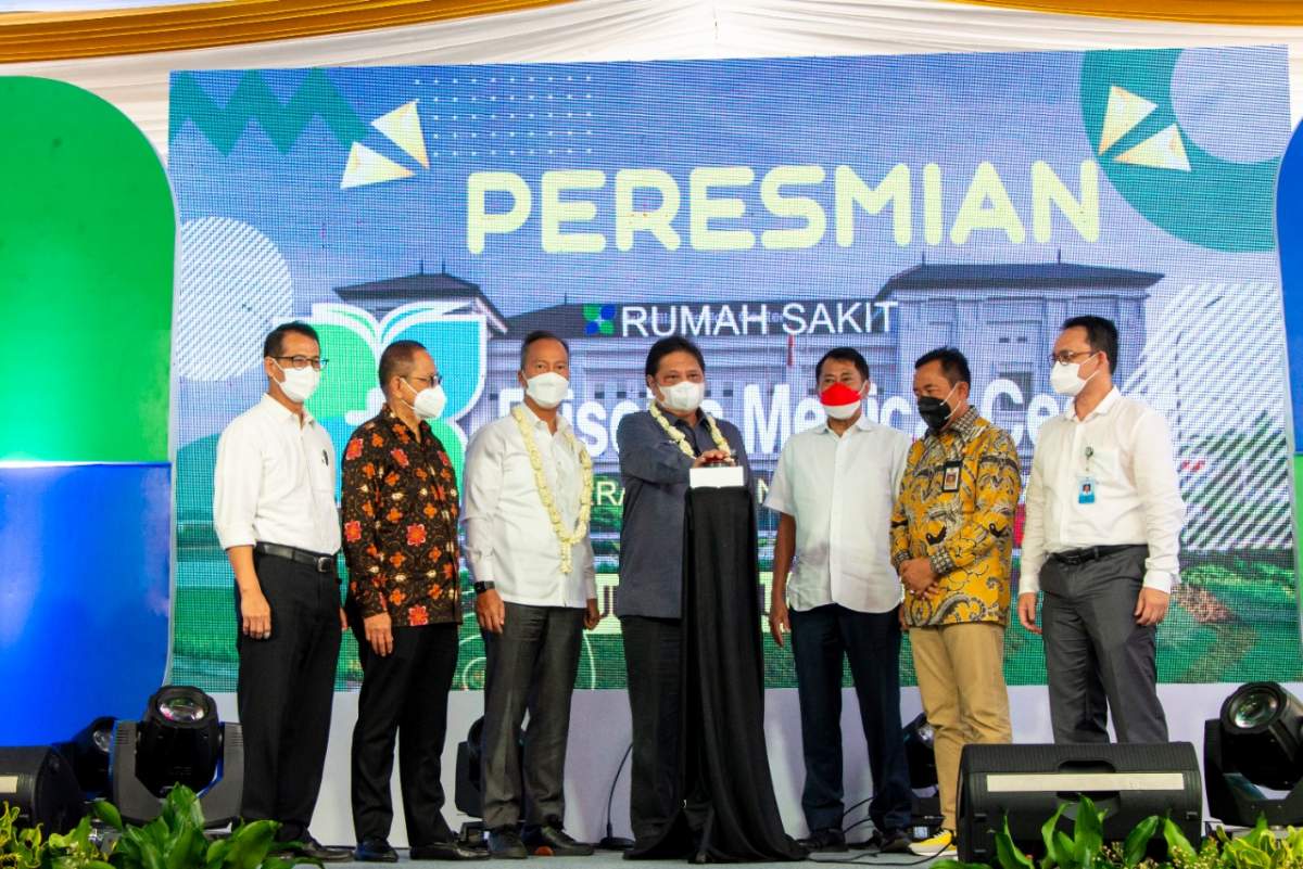 Menko Airlangga Apresiasi Pembangunan Rumah Sakit di Cilacap