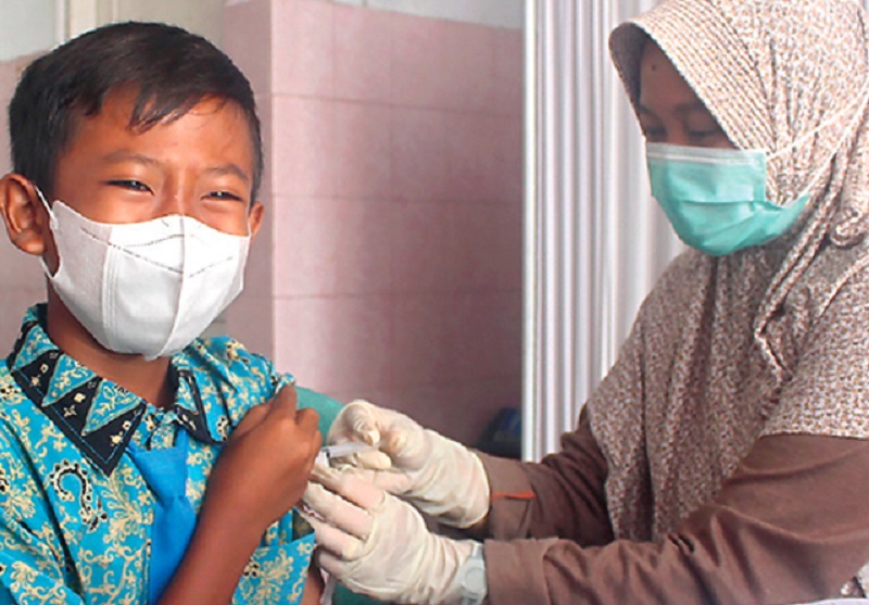 Warga Sekolah Didorong Jalani Vaksinasi Penguat