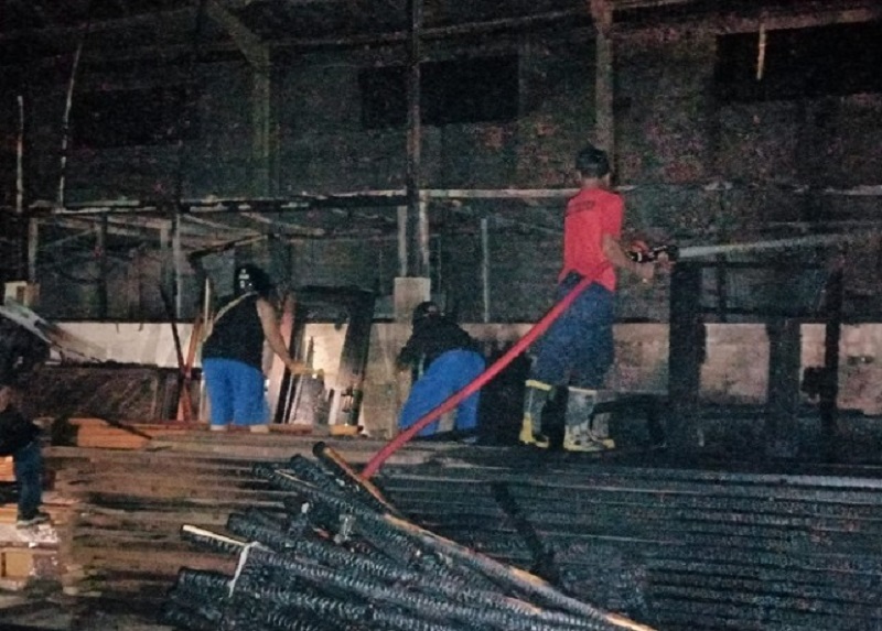 Gudang Meubel Ludes Terbakar