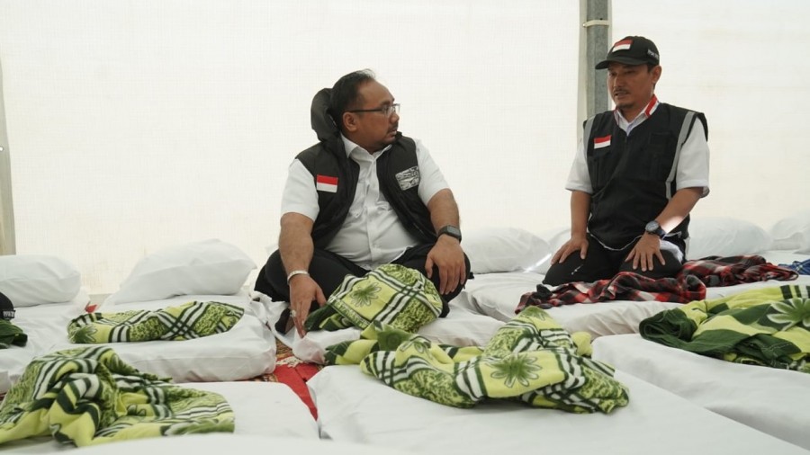 Jelang Arafah, Menag Yaqut Tinjau Kesiapan Mina: Tenda Representatif, KKHI Luar Biasa, Toilet Jauh Lebih Baik