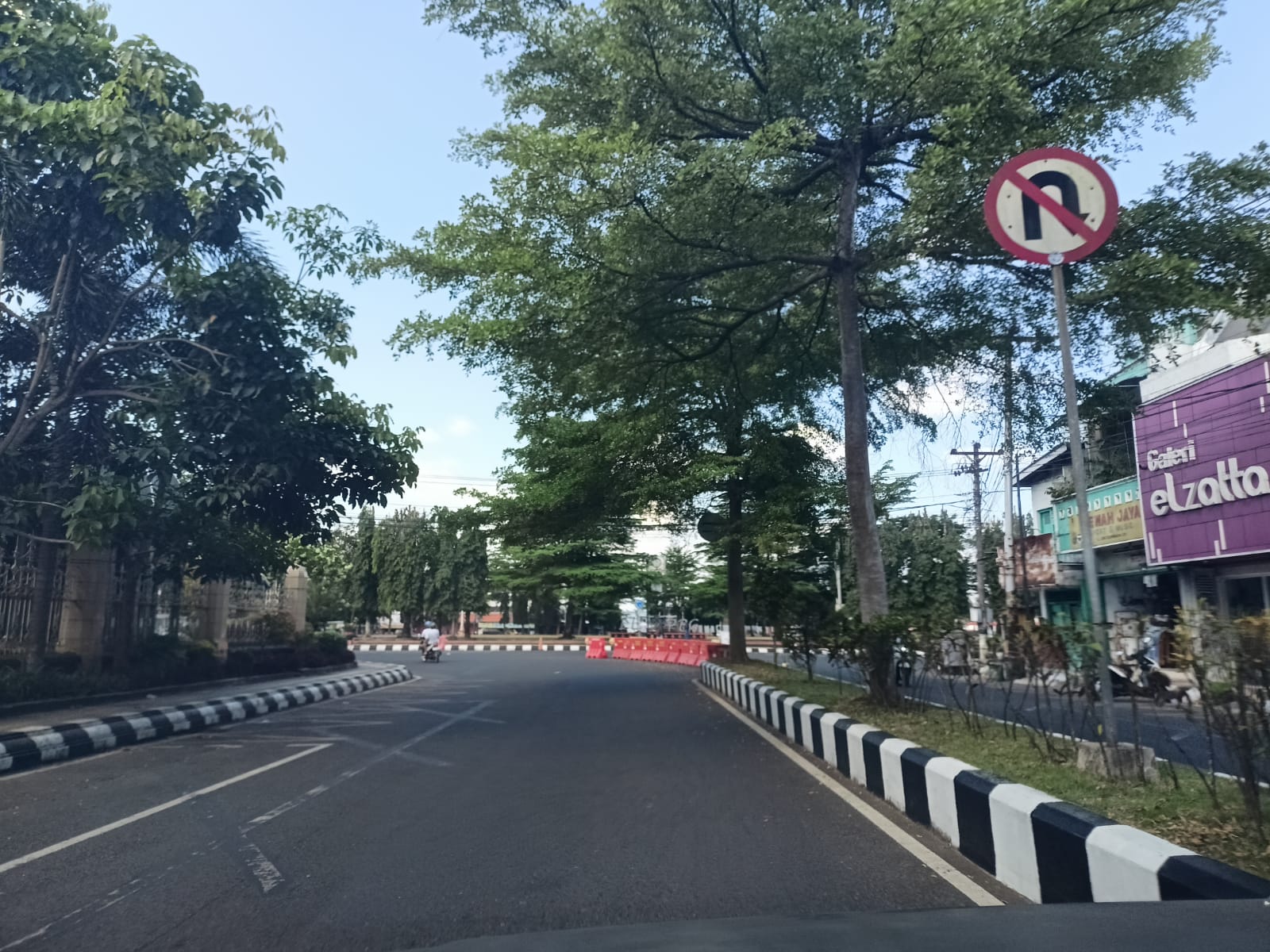 Tanaman Median Jalan Butuh 4 Tangki Air Setiap Hari