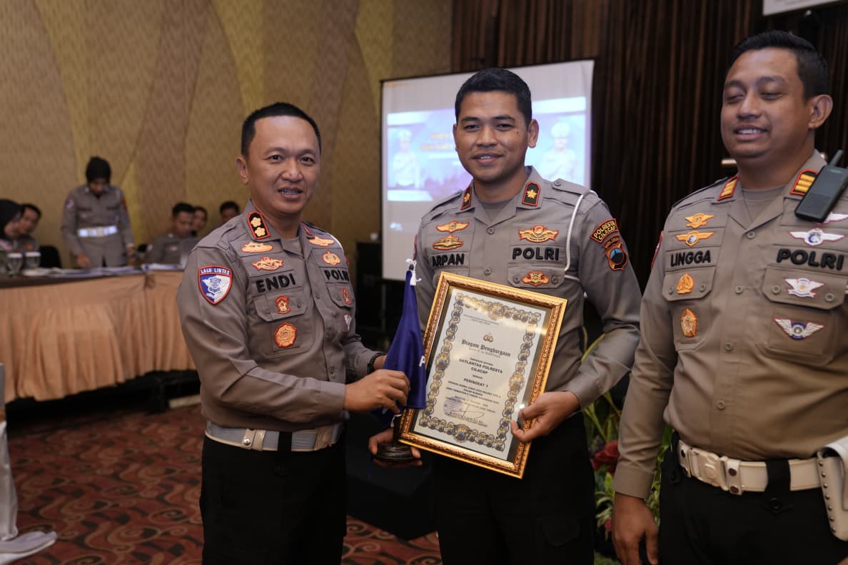 Operasi Zebra Candi 2025 Cilacap Terbaik se Jawa Tengah, Seluruh Satgas Lampaui Target