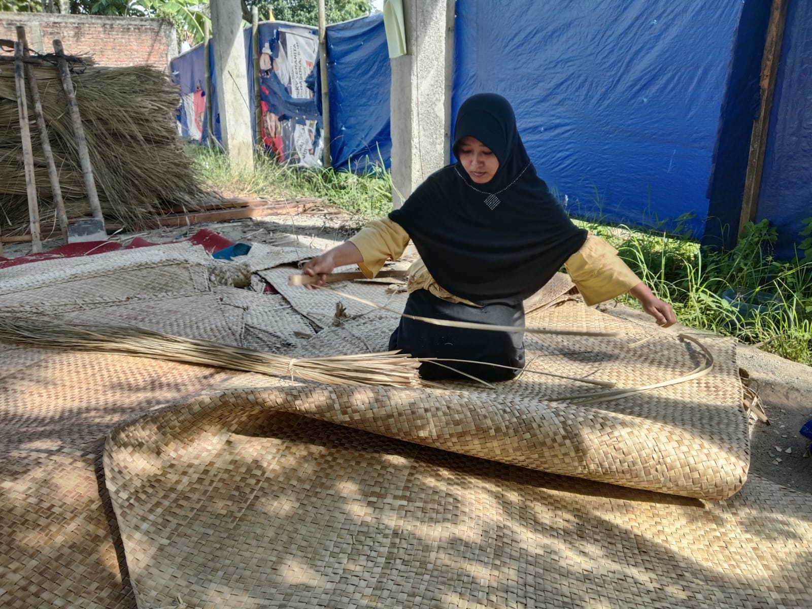 UMKM Kerajian Anyaman Daun Pandan Cilacap Tembus Pasar Internasioanal