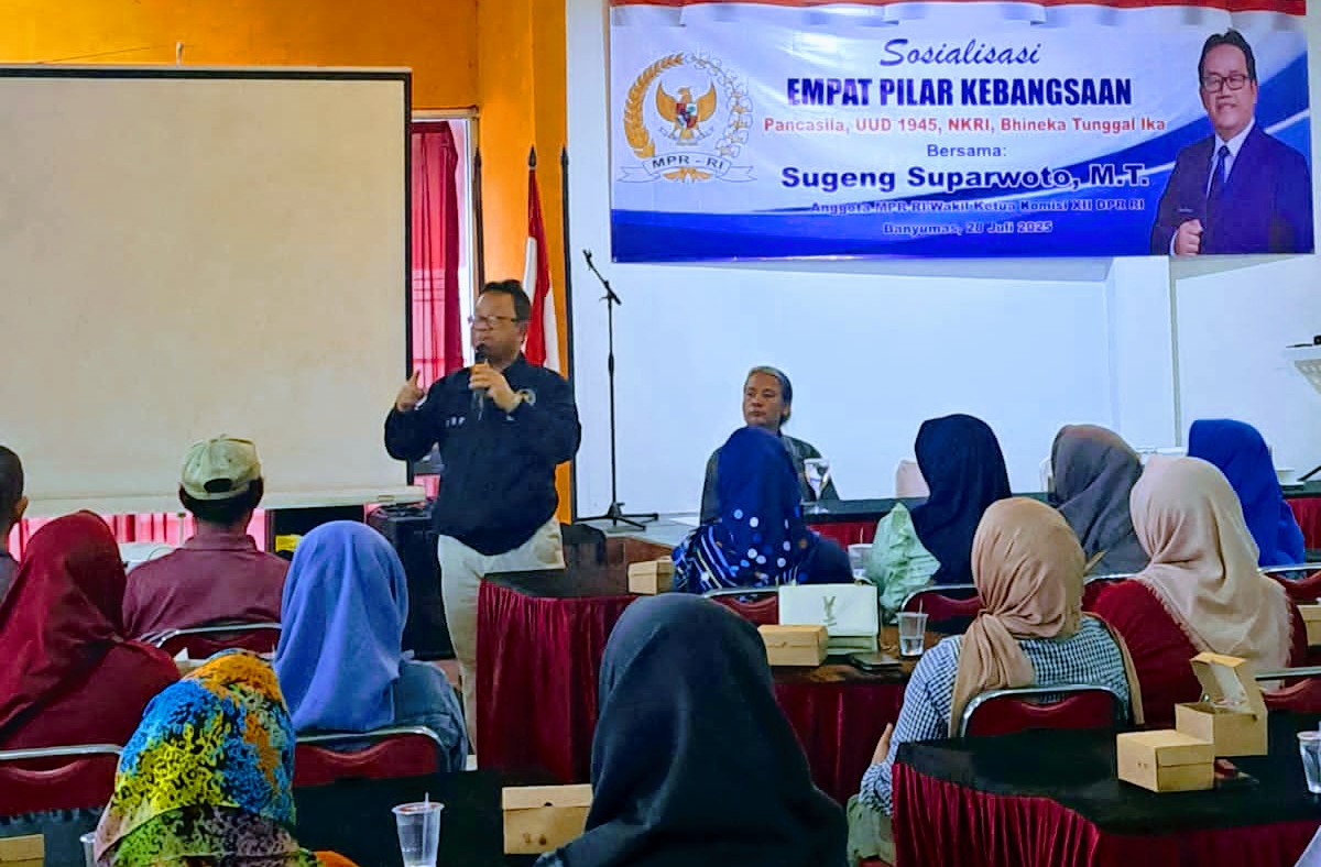 Sugeng Suparwoto Gaungkan Pancasila sebagai Jati Diri Bangsa