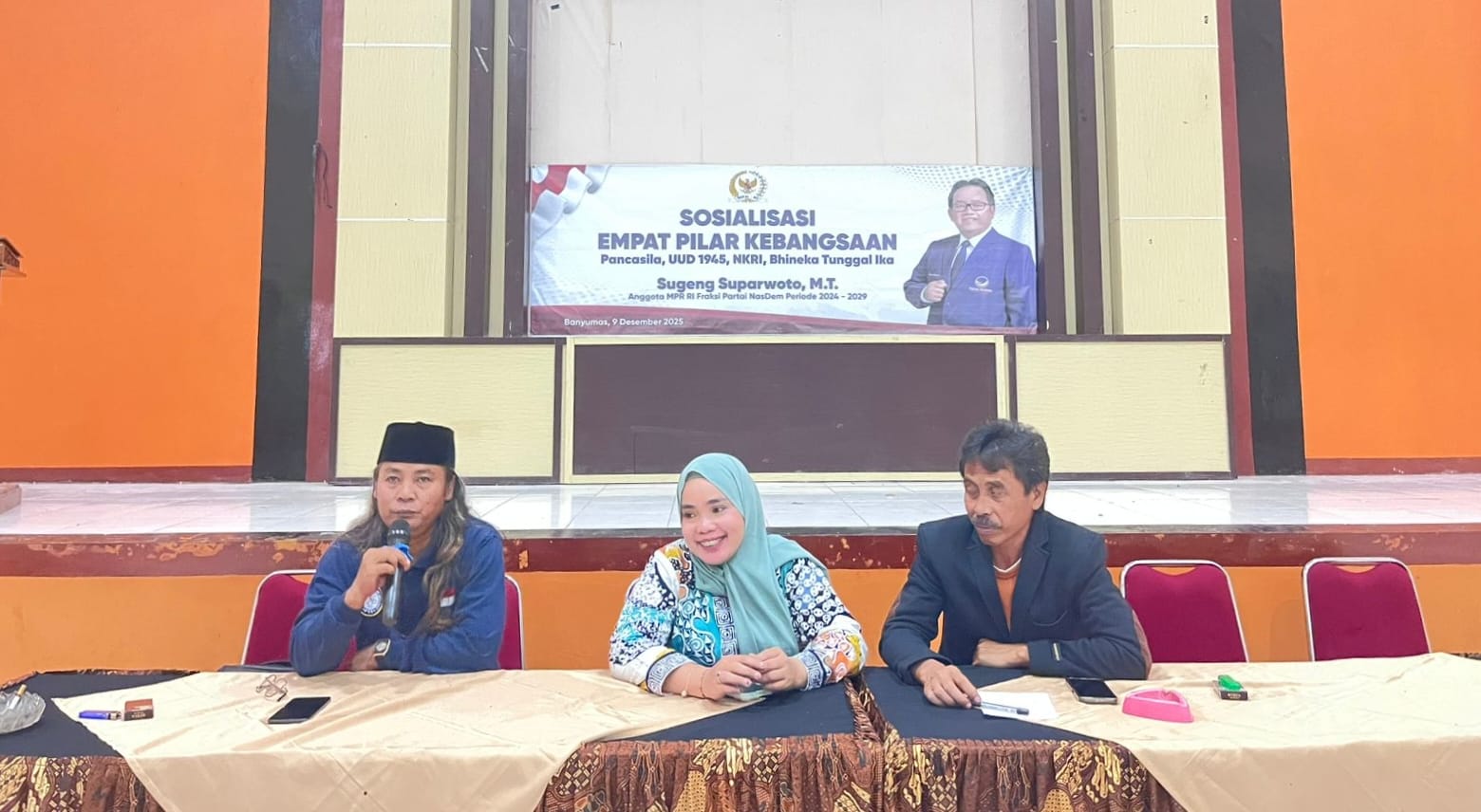 Sosialisasi Empat Pilar Kebangsaan, Sugeng Suparwoto Bahas Tantangan Gerakan Ekonomi Kerakyatan