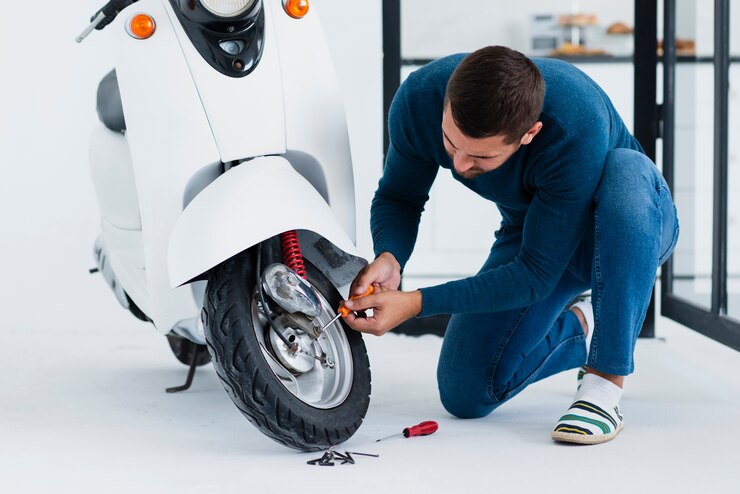 GAMPANG! Begini Cara Mudah Memasang Adapter Tromol ke Cakram pada Motor Listrik!