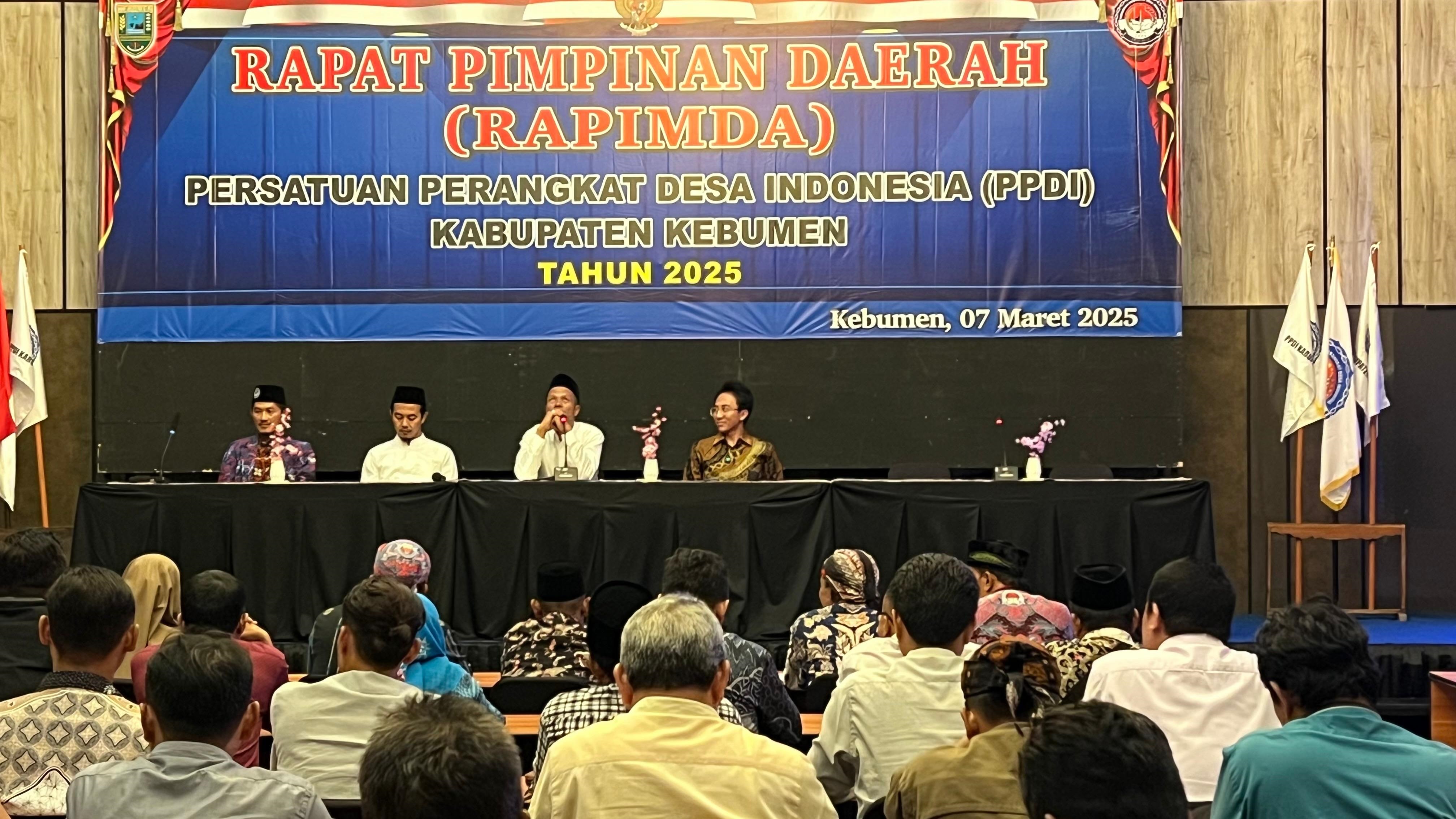Rapimda, PPDI Kebumen Bakal Tingkatkan Kapasitas Perangkat Desa