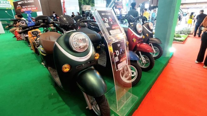 Motor Listrik GreenTech GT Unity Classic dengan Desain Lucu, Harga Rp 6 Jutaan   