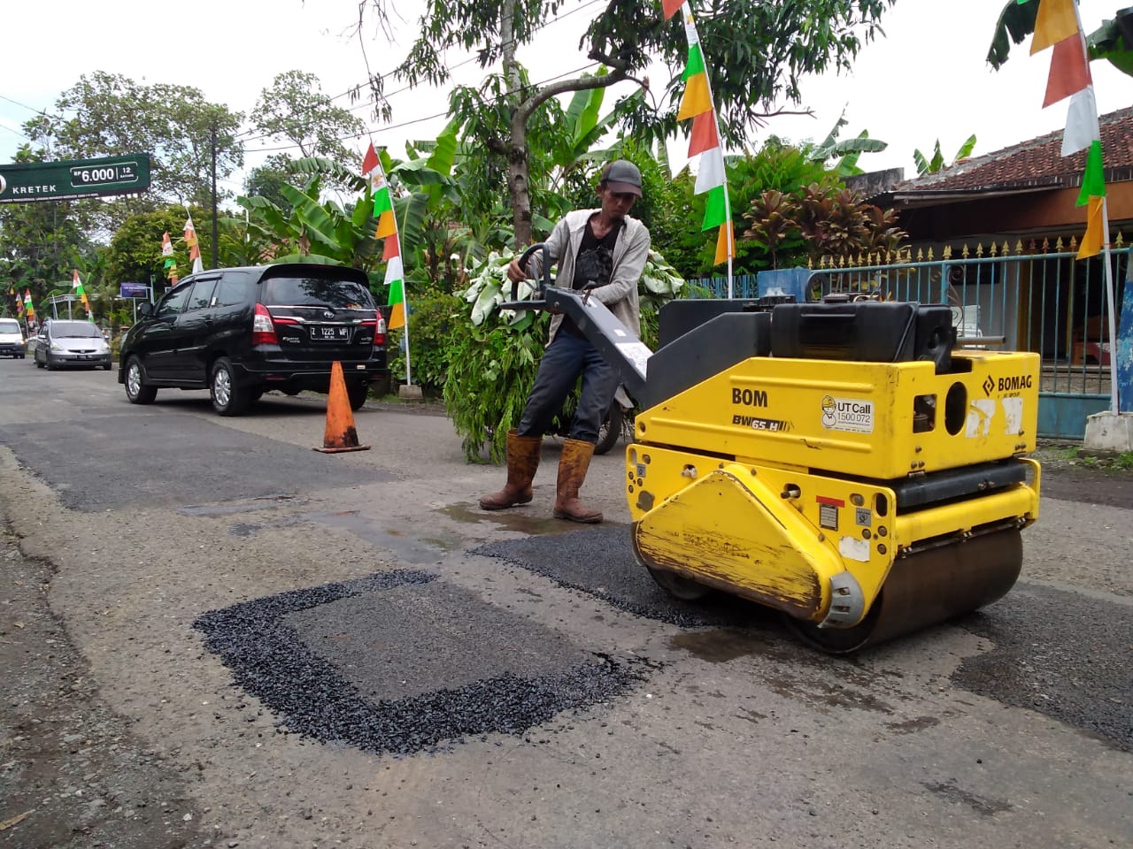 Ada 120 Lebih Titik Lubang di Ruas Banyumas-Mandirancan