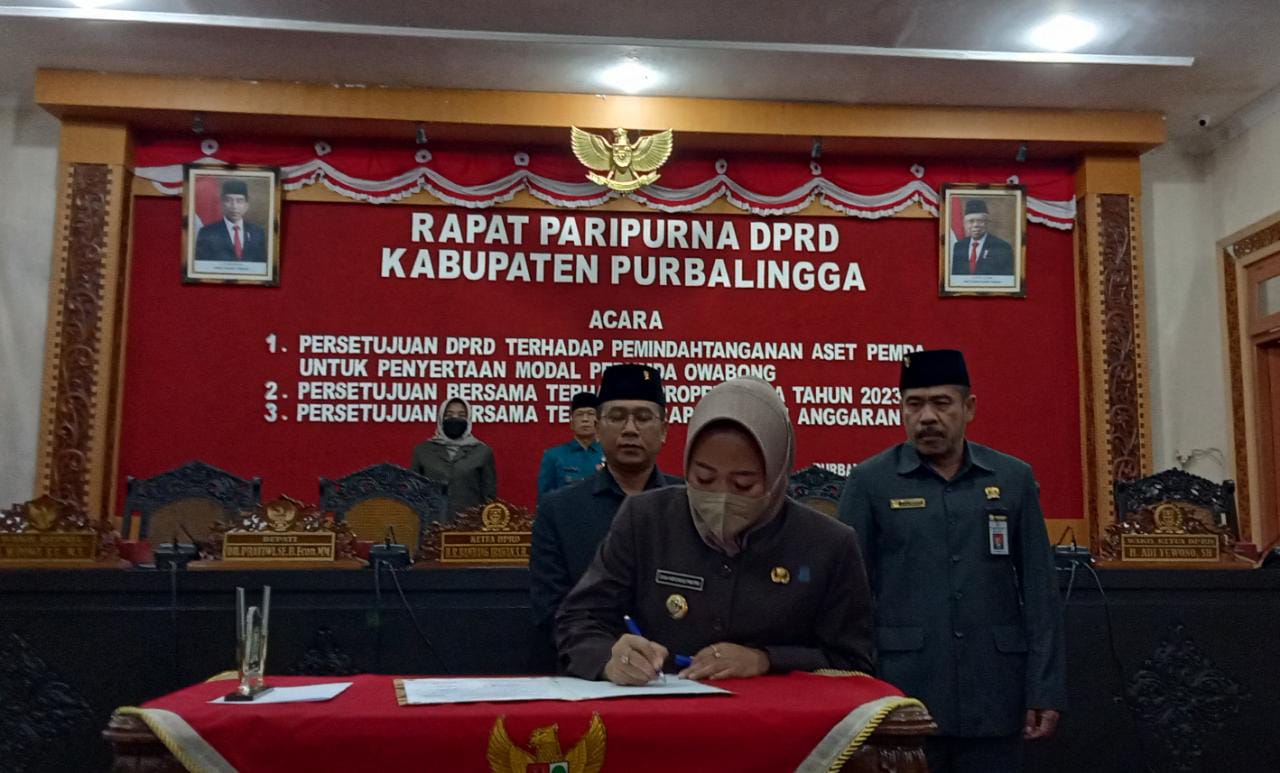 Keuangan Daerah Menurun, APBD Kabupaten Purbalingga 2023 Terjadi Penyesuaian 