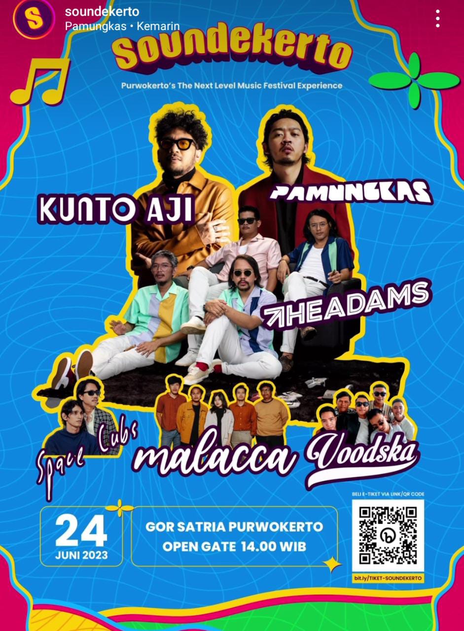 Malam Ini, Konser Soundekerto di Purwokerto Batal