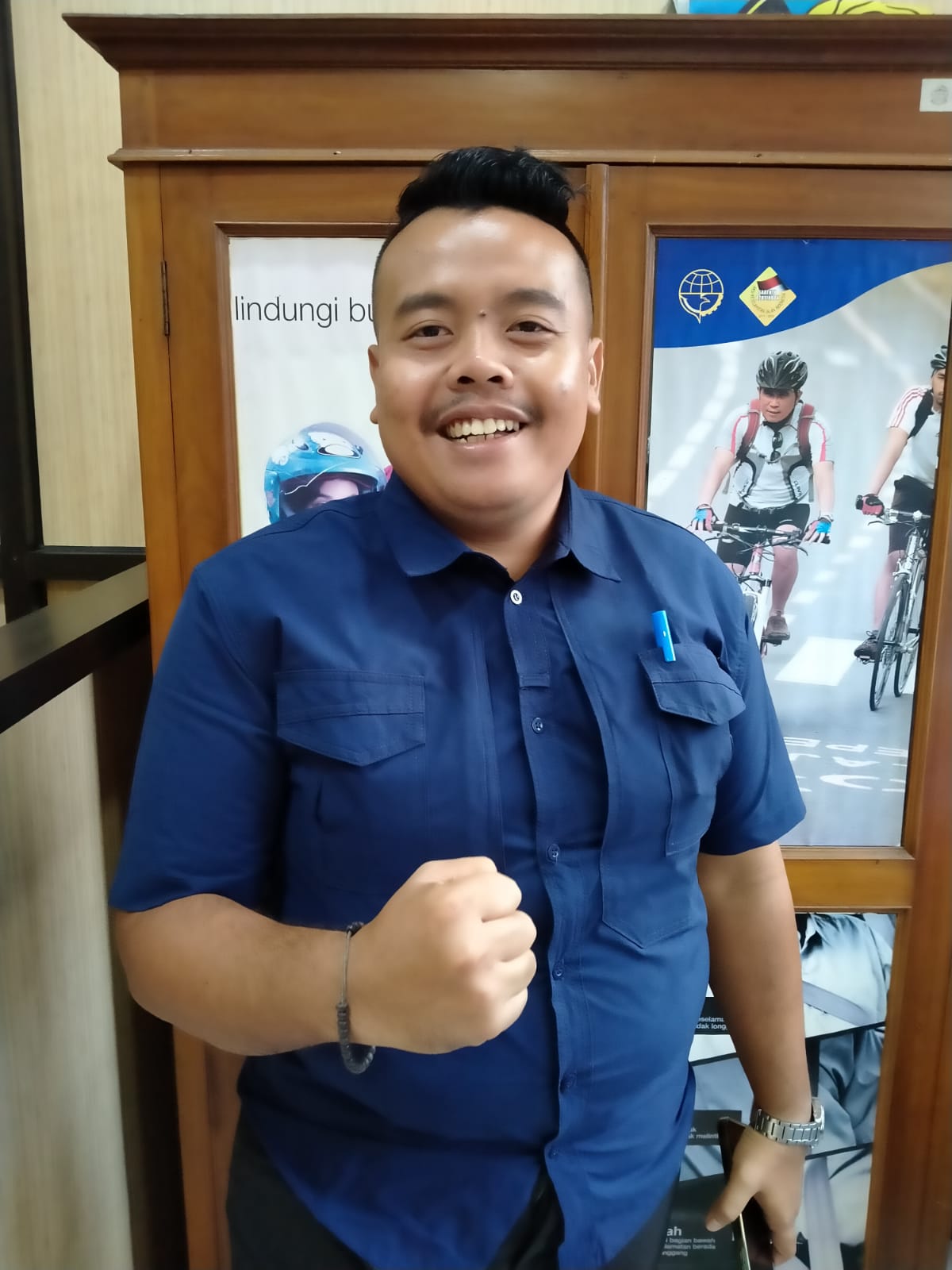 Mengenal Junianto, Maskot Parkir Banyumas, Mainkan Peran Junny Si Tertib Parkir