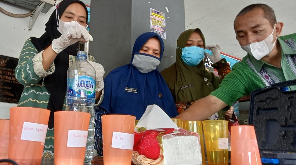 Hasil Pemeriksaan Loka POM dan TJKPD, Jumlah Bahan Pangan Mengandung Formalin Menurun