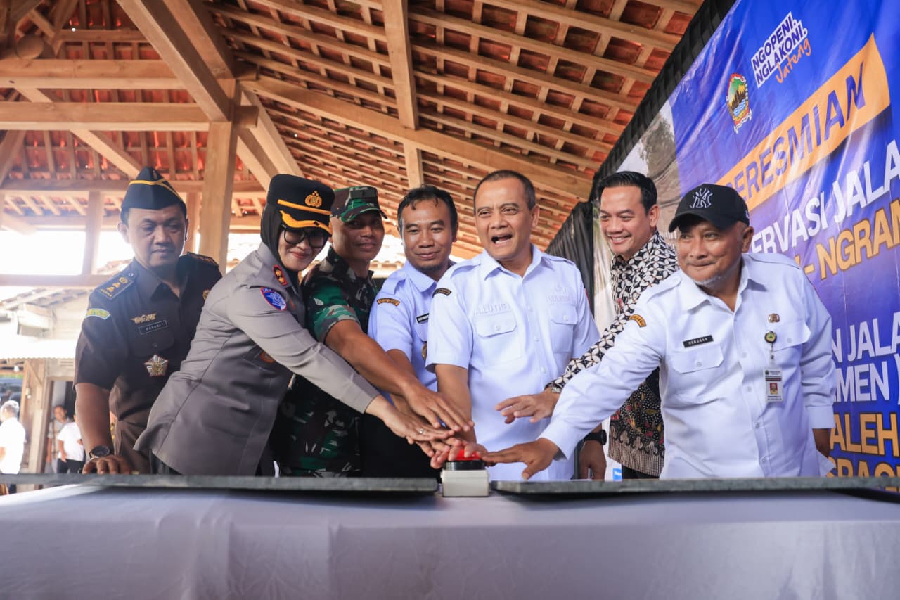 Warga Sragen Kini Nikmati Infrastruktur Jalan Provinsi yang Layak