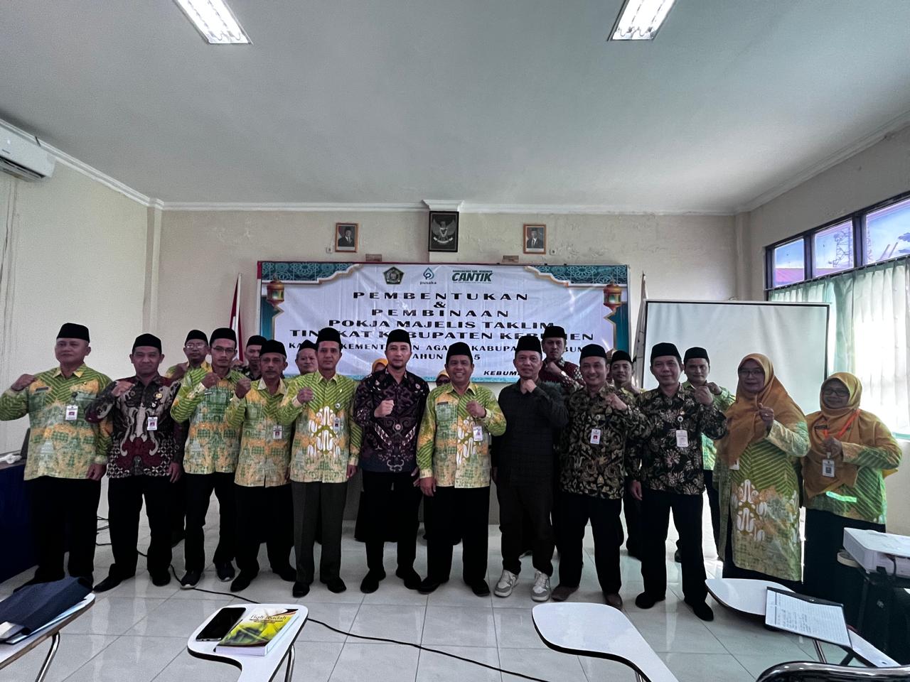 Kemenag Kebumen Dorong Penguatan Majelis Taklim 