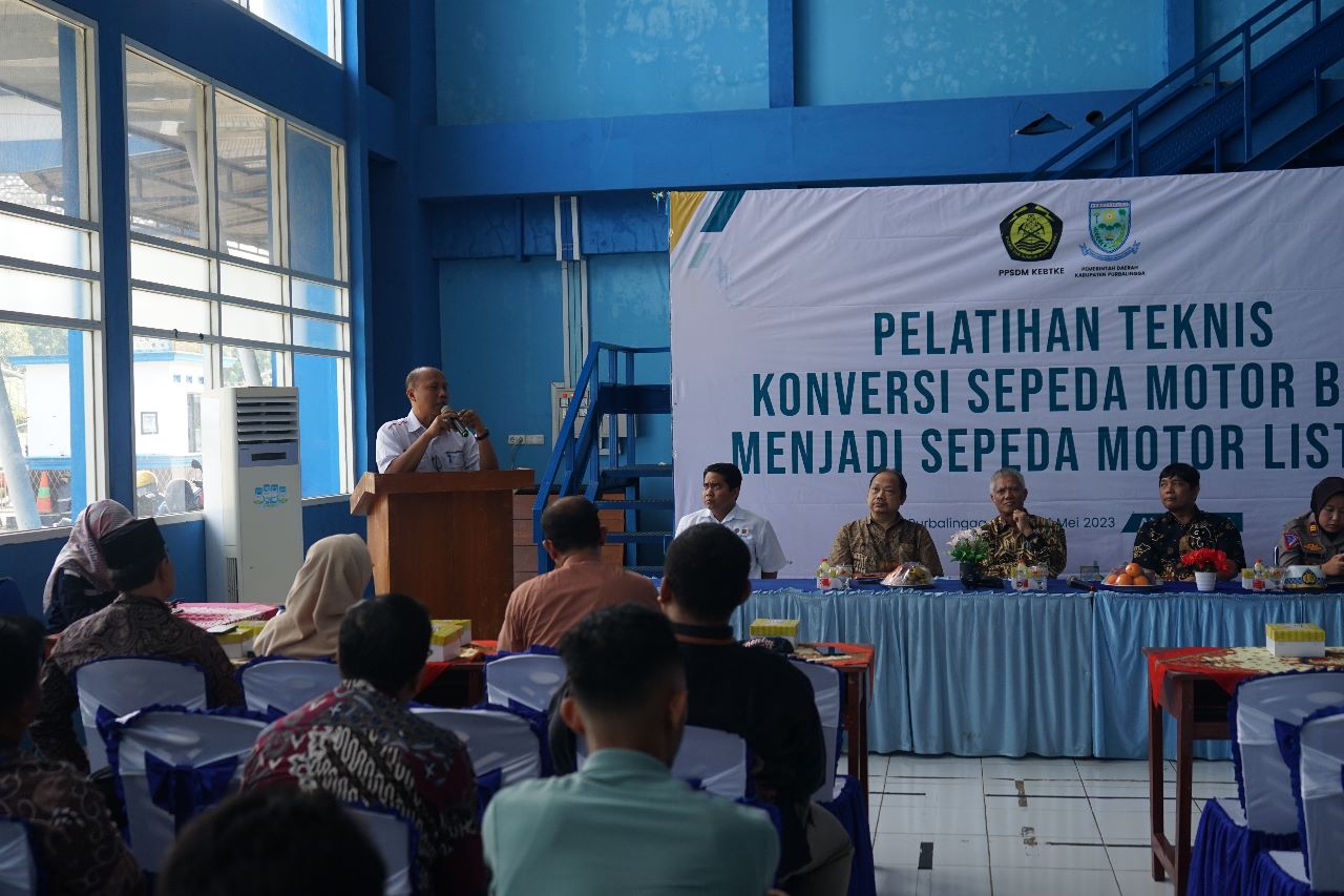 Lanjutkan Produk Motor Listrik, Pemerintah Gandeng SMKN 1 Kaligondang