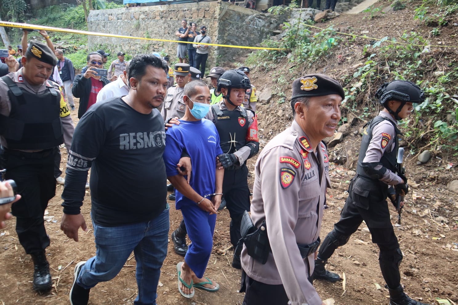 Polisi Gelar Rekonstruksi Kasus Pembunuhan 7 Bayi di Tanjung