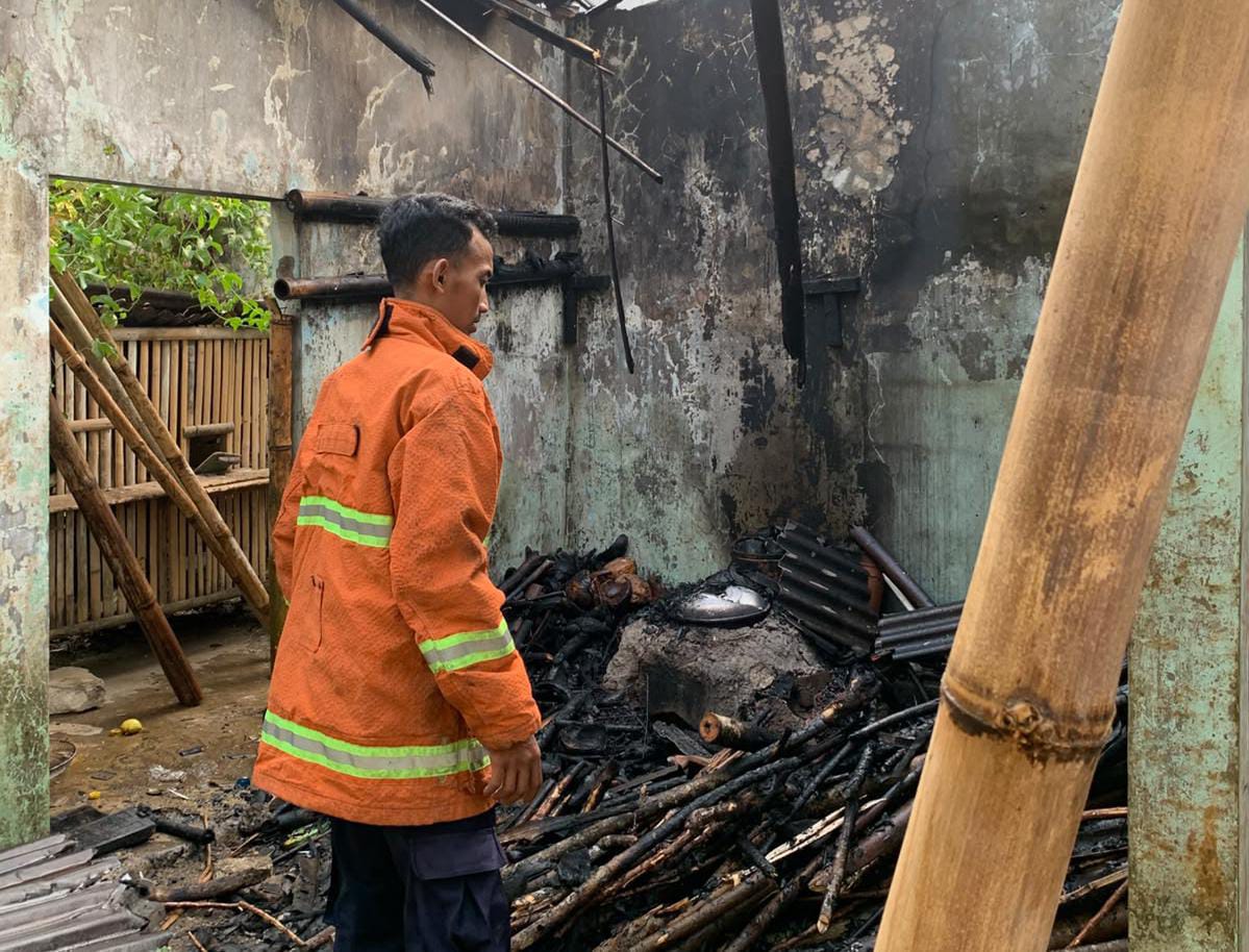 Tungku Kompor Tradisional Diduga Picu Kebakaran Rumah di Pengadegan Purbalingga