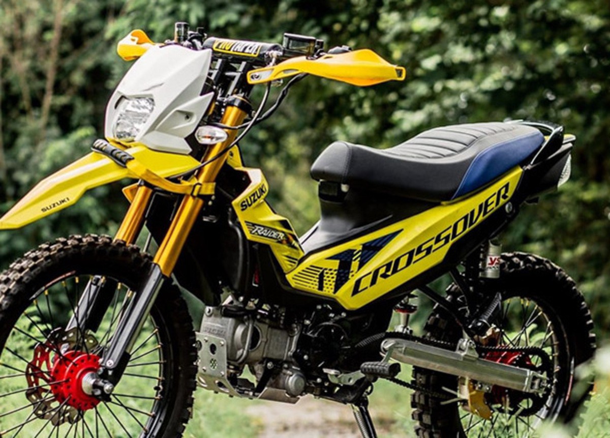Suzuki Raider J Crossover, Motor Bebek Petualang untuk Jalan Aspal dan Off-Road Ringan
