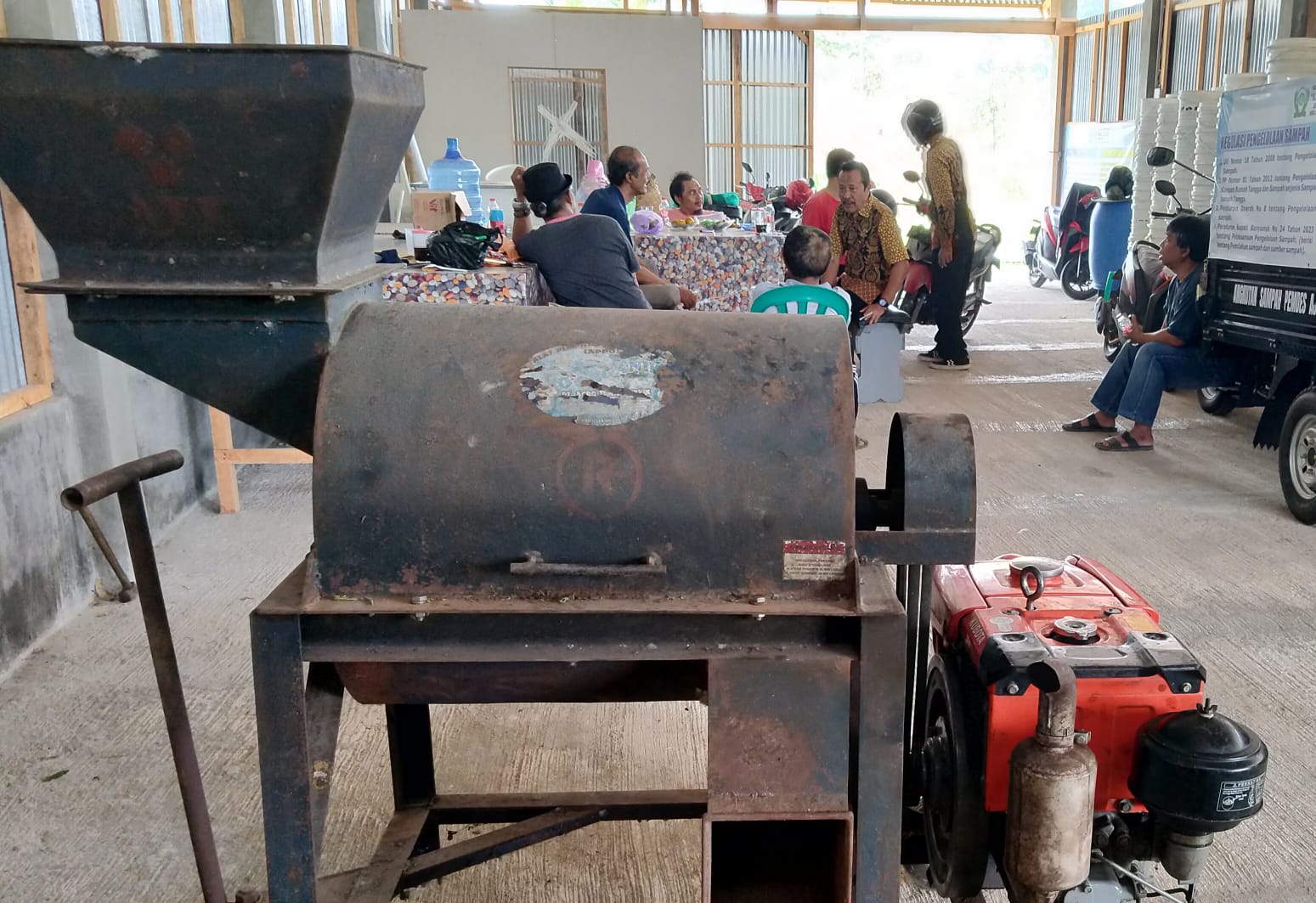 Tiga Desa di Banyumas Barat Diusulkan Permodalan Pembuatan Bahan Bakar Alternatif dari Sampah