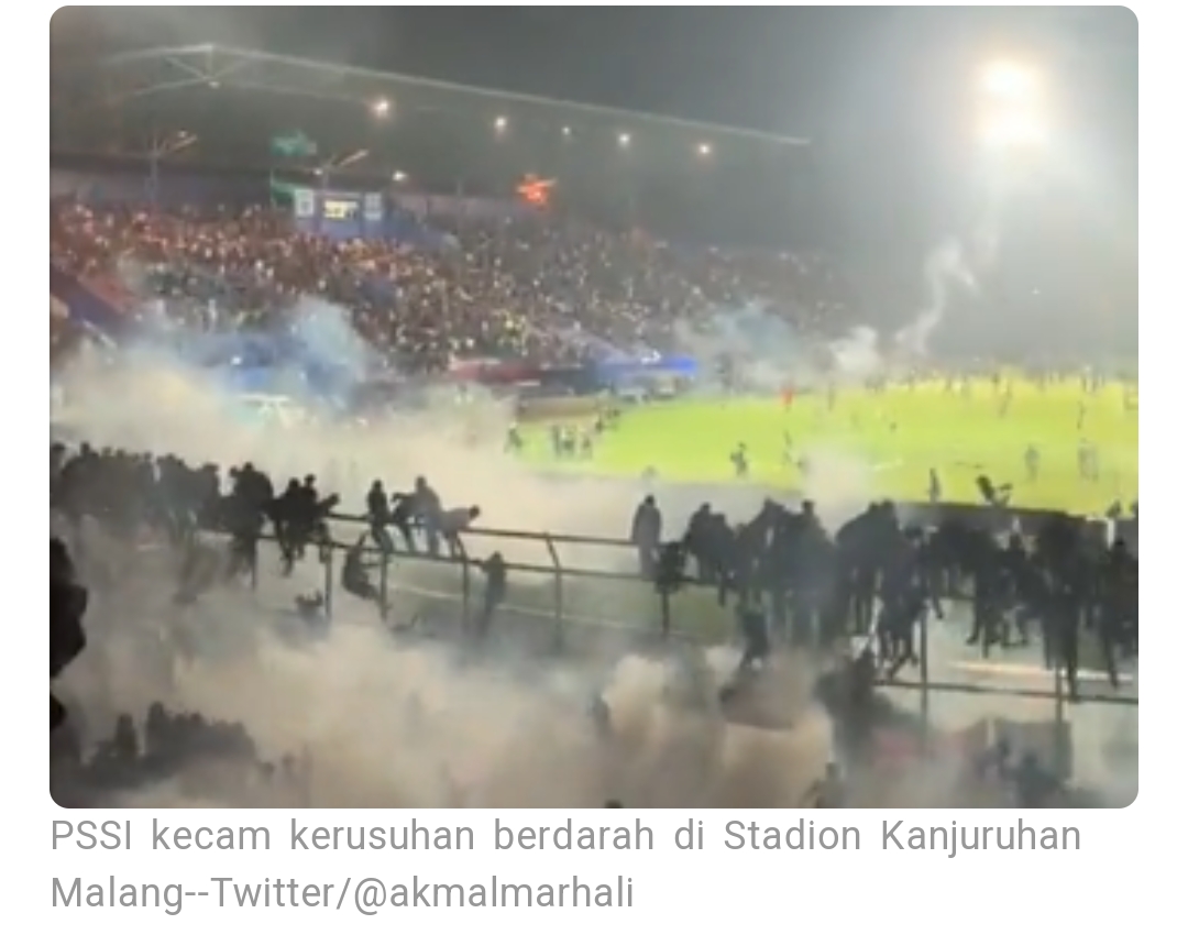 Kronologi Lengkap Kerusuhan Usai Arema Vs Persebaya, 127 Orang ...