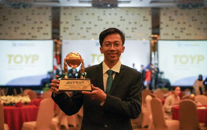 Inspirasi Hardika DH, Pemuda Asal Purbalingga, Berdayakan Anak Muda Desa di Indonesia, Raih Penghargaan TOYP