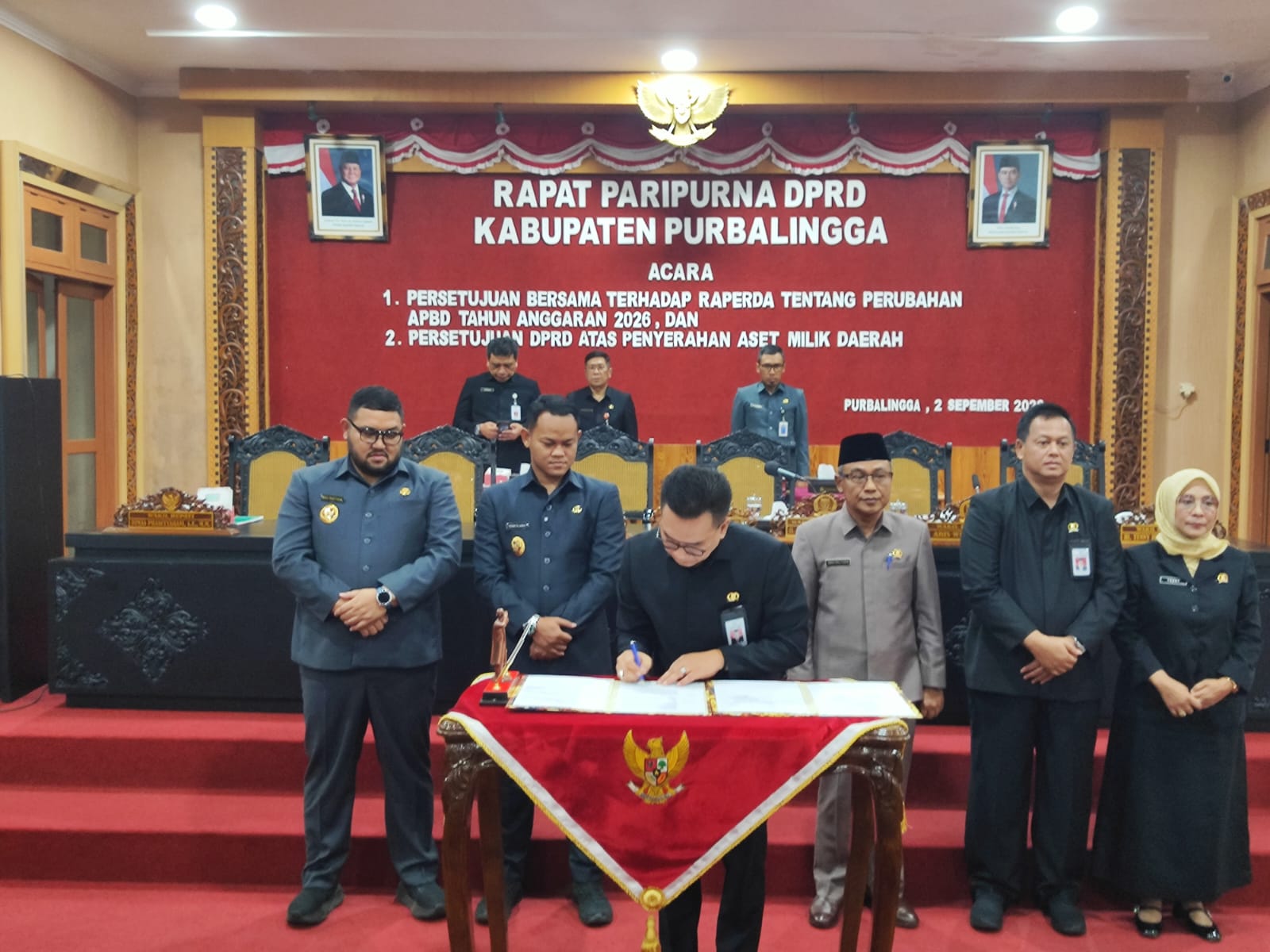 APBD Perubahan 2026 Disepakati, DPRD Purbalingga Dorong Percepatan Realisasi Anggaran