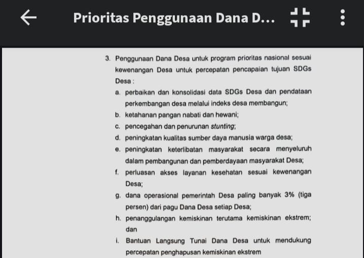 2023, Kembali Dianggarkan BLT Dana Desa