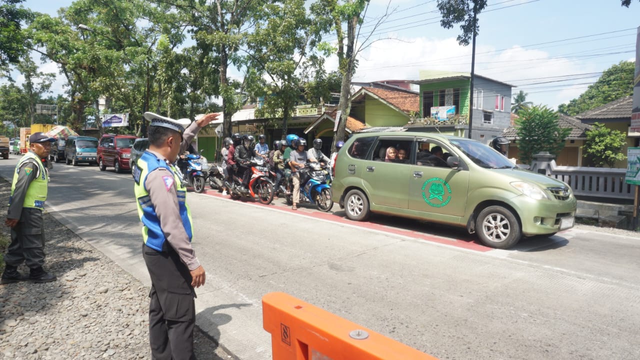 Dua Hari Terakhir, Pos OKC Polres Purbalingga Catat 10.346 Pemudik Masuk Purbalingga