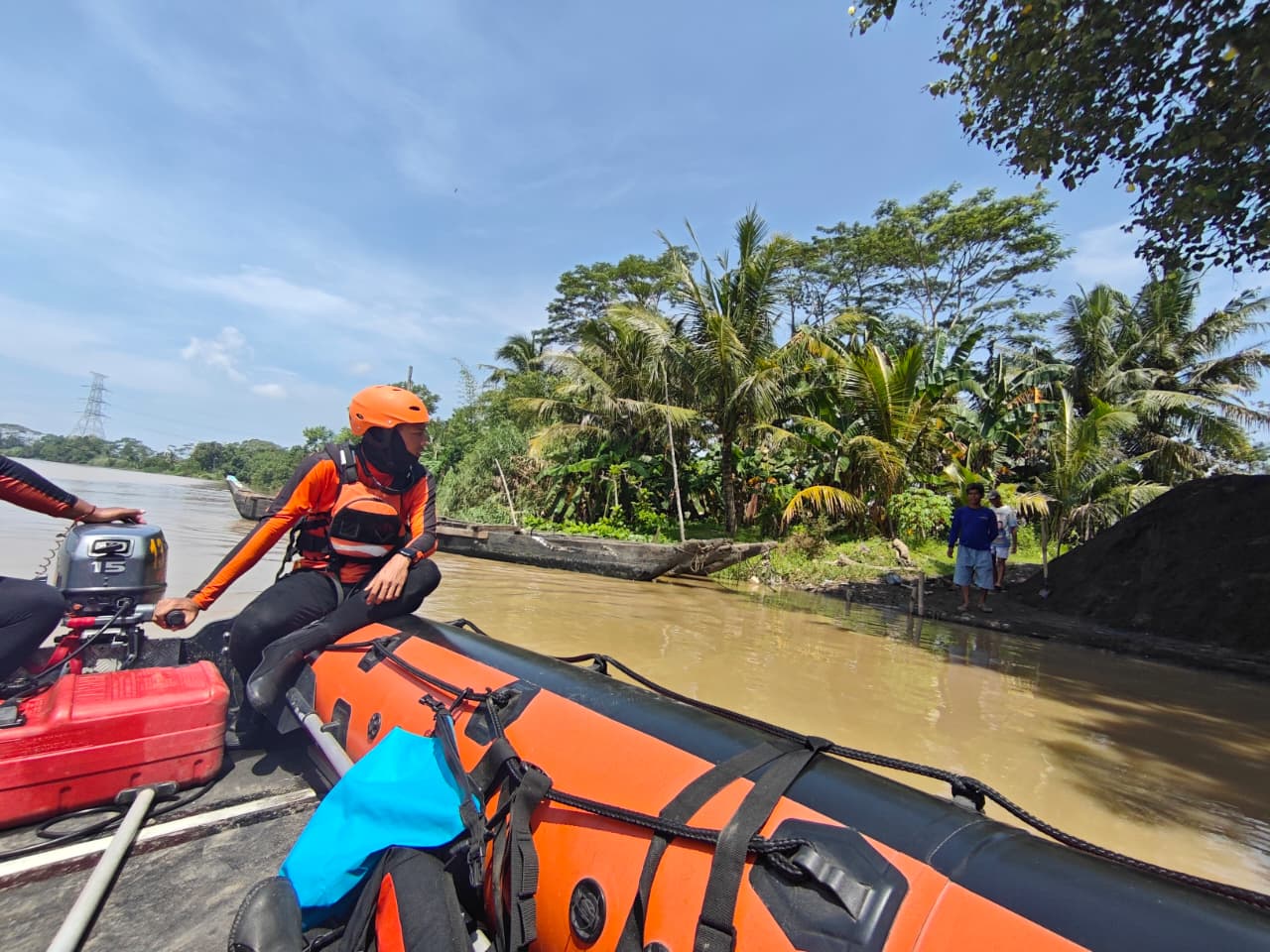 Warga Hanyut di Sungai Tajum Banyumas, Pencarian Masuk Hari Kelima